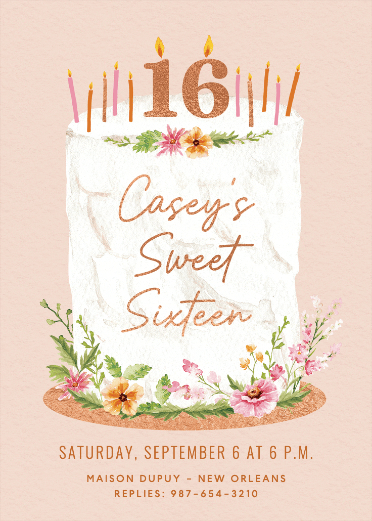Milestone birthday